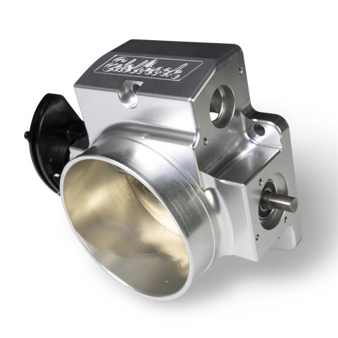 Edelbrock Victor LS Throttle Bodies 3970 Body Assembly, Cable Driven, Billet Aluminum, Clear Anodized, 90mm, LS, Gen III/IV, Chevy, GMC, Pontiac, Cadillac, Each