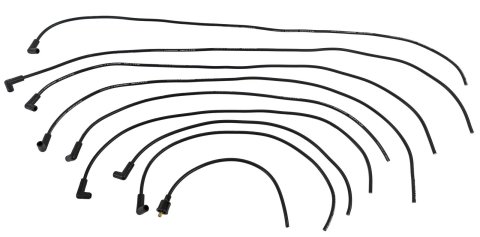 Edelbrock Max-Fire Ultra-Spark 50 Universal Spark Plug Wire Sets 22720 Wires, Ultra Spark, Spiral Core, ohms, 8.0mm, Black, 90 Degree Boots, Universal, Set