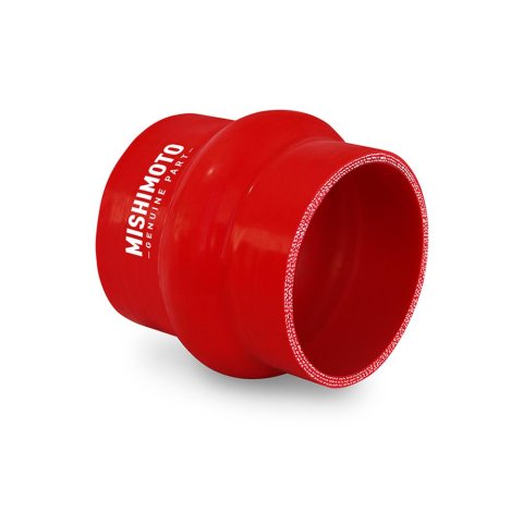 Mishimoto Silicone Hose Couplers MMCP-2HPRD 2" Hump Straight Coupler, Red