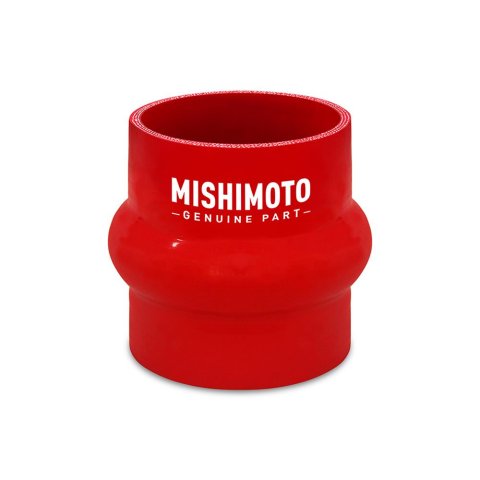 Mishimoto Silicone Hose Couplers MMCP-4HPRD 4" Hump Straight Coupler, Red