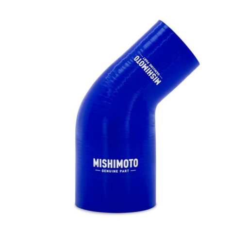 Mishimoto Silicone Hose Couplers MMCP-R45-30325BL Reducer Coupler, 45 Degree, 3" to 3.25", Blue