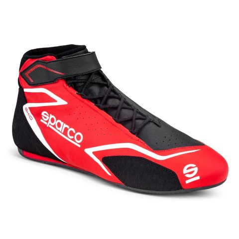 Sparco Driving Shoes & Boots 00127543RSNR Shoes, SHOE SKID 43 RED/BLK