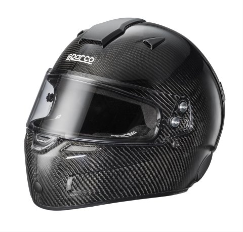 Sparco Air KF-7W Helmets 0033540XS Helmet, KF-7W, Kart, X-Small, Carbon Fiber, Each