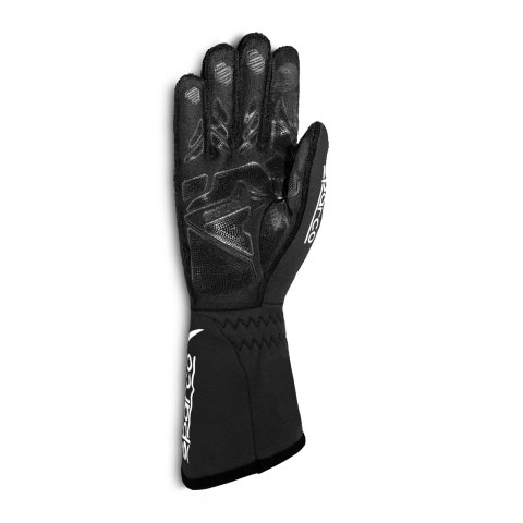 Sparco Tide K Karting Gloves 0028611NRNR Driving Gloves, Gloves, One Layer, Polyethylene/Cotton, Black, Large, Pair