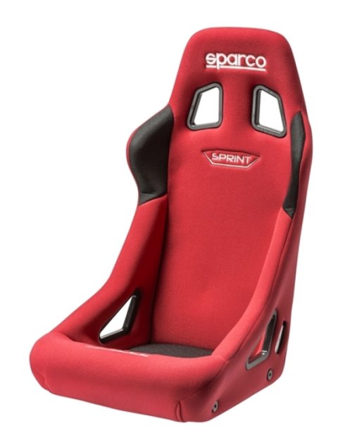 Sparco Bucket and Bench Seats 008235RS SEAT SPRINT 2019 RED