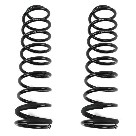 Bilstein B12 Special Coil Springs 53-322401 Springs, Special, Lifted, Front, 2 1/2 in., (1 1/2 in. Rubicon), Black, Non-Winch Style, Jeep, 4-door, Pair