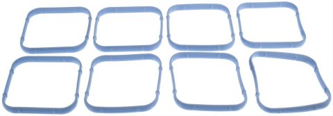 Mahle Original Intake Manifold Gaskets MS19825 Gaskets, Original, Stock Port, Molded Rubber Compound, Chrysler, Dodge, Jeep, Ram, 5.7L, Set