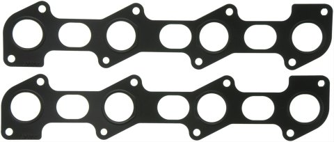 Mahle Original Exhaust Gaskets MS19312 Header and Manifold Gaskets, Original, Round Port, Multi-layer Steel, Ford, 6.0L Diesel, 6.4L Diesel, Pair