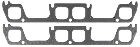 MAHLE Original Header and Exhaust Manifold Gaskets MS19977 CHEVROLET V8 SMALL BLOCK 302, 327, 350, 400 Engines AJPE, All Pro, Brodix 12 Degree 13 Degree sprint heads, 7 bolt pattern