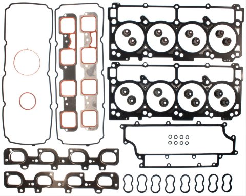 Mahle Original Head Gasket Sets HS54734 Engine Set, Set, Gaskets, Exhaust Manifold Gaskets, Intake Gaskets, Chrysler, Dodge, Jeep, 6.1L, Set