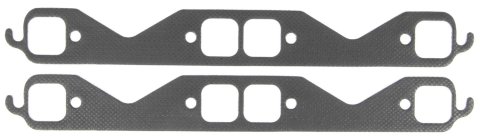 MAHLE Original Header and Exhaust Manifold Gaskets MS19975 CHEVROLET V8 SMALL BLOCK 302, 327, 350, 400 Engines Square port headers 400cid truck cast manifolds