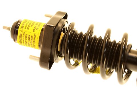 KYB Strut-Plus Assemblies for 2007-2012 CALIBER - SR4218 Strut Assembly, Strut-Plus, Twin-Tube, Gas Charged, Black Boot Included, Each