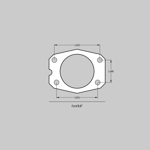 Baer Brakes SS4+ Disc Brake Systems for 1979-1992 MUSTANG - 4262271R Kits, SS4 Plus Systems, Rear, Cross-drilled/Slotted Rotors, 4-piston Red Powdercoated Calipers, Ford, Kit