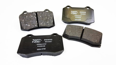 Baer Brakes Claw Ceramic Brake Pads for 1992-2002 VIPER - D0592 Pads,Front