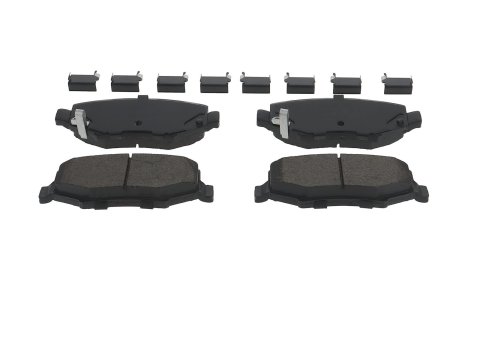 Baer Brakes Claw Ceramic Brake Pads for 2008-2012 LIBERTY, 2007-2011 NITRO, 2007-2018 WRANGLER - D1274 Pads, Ceramic, Matrix, Rear, Dodge, Jeep, Set