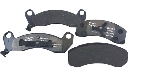 Baer Brakes Claw Ceramic Brake Pads D0200 Pads, Ceramic, Matrix, Front, Ford, Lincoln, Mercury, Set
