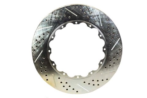 Baer Brakes Rotor Rings 6920222 Brake Ring, Replacement, Passenger Side, Iron, Zinc Plated, Each