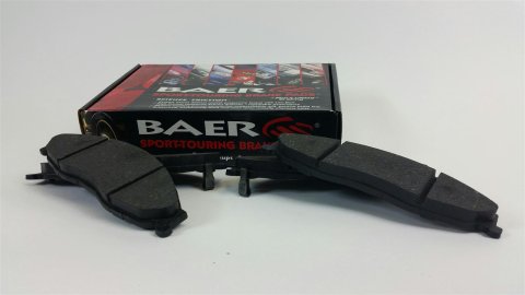 Baer Brakes Replacement Street Brake Pads D0749R Pads, Street, Ceramic, T4, Set