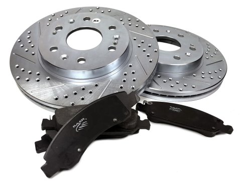 Baer Disc Brake Systems - Rotor and Pad Combos for 2008-2018 SEQUOIA, 2007-2018 TUNDRA 31482-1303 Rotor/Pad Combo,Front