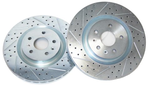 Baer Brakes Claw Performance Rotors for 2009-2012 CANYON, COLORADO - 55162-020 Brake Rotor, Front Pair, Premium, Mill Balanced, Direct Replacement Rotor, 09-12 Chevrolet Colorado & GMC Canyon