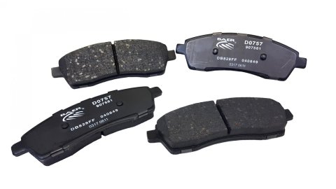 Baer Brakes Claw Ceramic Brake Pads for 2000-2005 EXCURSION, 1999 F-250, 1999-2004 F-250 SUPER DUTY - D0757 Pads, Ceramic, Matrix, Rear, Ford, Set