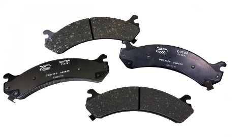 Baer Brakes Claw Ceramic Brake Pads D0784 Pads, Ceramic, Matrix, Front, Cadillac, Chevrolet, GMC, Hummer, Set