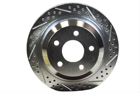 Baer Brakes Replacement Brake Rotors 6910150 Rotor, Vented, Cross-Drilled/Slotted, 13.15 in. Diameter, 1.250 in. Thick, Iron, Zinc plated, Each