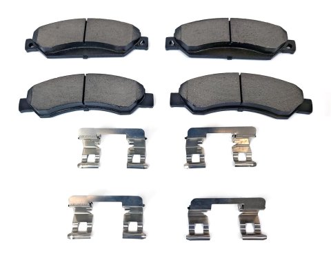 Baer Brakes Claw Ceramic Brake Pads D1092 Pads, Ceramic, Matrix, Front, Cadillac, Chevrolet, GMC, Set