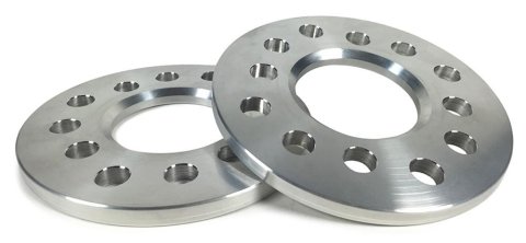 Baer Brakes 0.25 inch Wheel Spacers 2000001 Spacer, Billet Aluminum, 0.250 in. Thick, 4 x 100mm, 4.25", 4.5", Pair