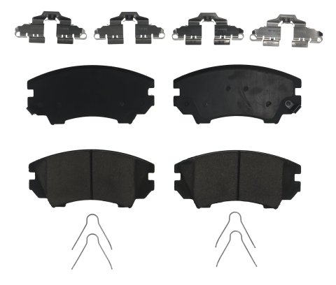 Baer Brakes Claw Ceramic Brake Pads D1404 Pads, Ceramic, Matrix, Front, Chevrolet, Saab, Set