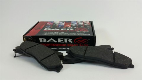 Baer Brakes Replacement Street Brake Pads D0731R Pads, Replacement, Ceramic, Set