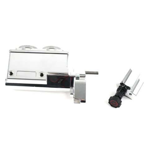 Baer Disc Brake Systems Master Cylinders 6801330LP Cylinder, Billet Aluminum, Polished, 1.125 in. Bore, Left Port, Ford, Each
