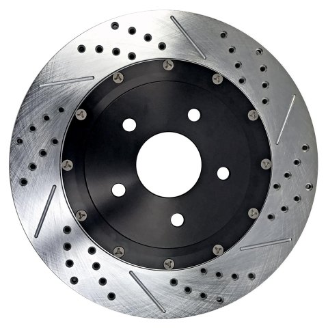 Baer Brakes EradiSpeed+ Brake Rotors 2301052 Rotor, Front, RWD, 13.40 in. O.D., 340 mm O.D., 5 x 4.75 in., 5 x 120 mm, 1.250 in. Thick, Pair