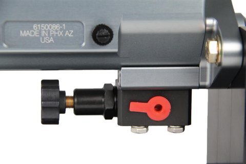 Baer Brakes Proportioning Valves 6801243 Brake Valve, Knob, Aluminum, Black Anodized, 3/8 in.-24 Threads Inlet/Outlet, Each