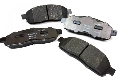 Baer Brakes Claw Ceramic Brake Pads for 2004-2007 F-150, 2006 MARK LT - D1011 Pads, Ceramic, Matrix, Front, Ford, Lincoln, Set