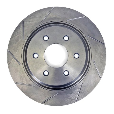 Baer Brakes Replacement Brake Rotors 6920865 Rotor, Replacement, Vented, 3.095 in. Center, Slotted, 14.00 in. OD, 6 x 5.50 in., Iron, Natural, 1-Piece, Right, Each