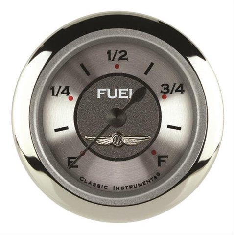 Classic Instruments All-American Series Gauges AW109SRC Fuel Gauge, ALL AMER 2" FUEL PROGRAMMABLE, FULL SWEEP