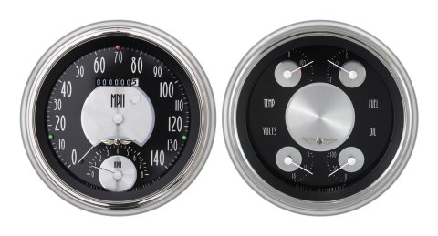 Classic Instruments Gauge Kits and Instrument Clusters CH51AT62-LS