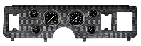 Classic Instruments 1979-86 Ford Mustang Package Gauge Sets CDMU79HR01CF Kit, Hot Rod Series, Short Sweep, Direct-Fit w/ Carbon Fiber Insert, Ford, 1979-1986 Mustang, Kit