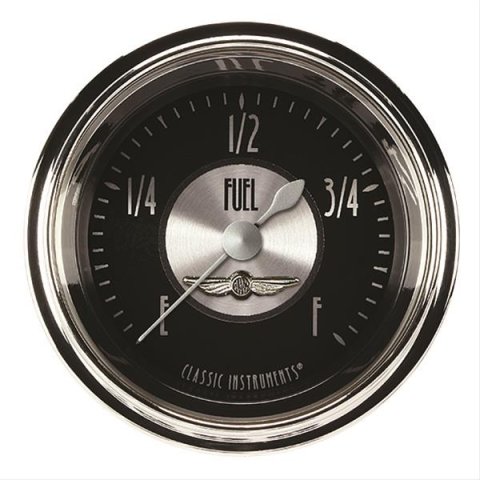 Classic Instruments All-American Tradition Series Gauges AT109SHC Fuel Gauge, AMER TRAD 2" FUEL PROGRAMMABLE, FULL SWEEP