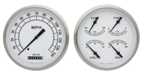 Classic Instruments Gauge Kits and Instrument Clusters CT47CW52-LS