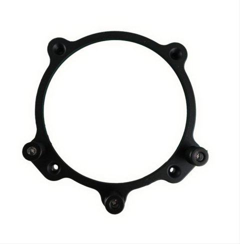 Classic Instruments Moal Bomber Series Gauge Bezels BZMA3LED Bezels, Bezels, Black, LED Lighting, 3 3/8 in. Diameter, Each