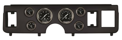 Classic Instruments 1979-86 Ford Mustang Package Gauge Sets for 1979-1986 MUSTANG - CDMU79HR01BL Kit, Hot Rod Series, Short Sweep, Direct-Fit w/ Black Insert, Ford, Mustang, Kit