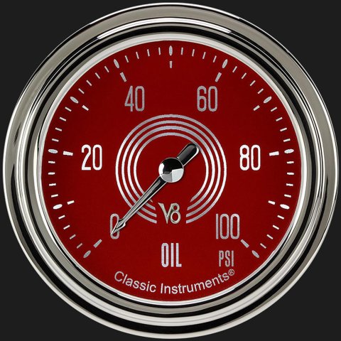 Classic Instruments Gauge Kits and Instrument Clusters V8RS381SLC