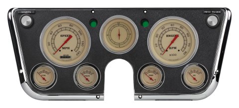 Classic Instruments - Gauge Kits and Instrument Clusters for 1967-1972 C10 PICKUP, C20 C30 PICKUP CT67VT-LS