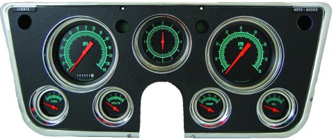 Classic Instruments - Gauge Kits and Instrument Clusters for 1967-1972 C10 PICKUP, C20 C30 PICKUP CT67GS-LS