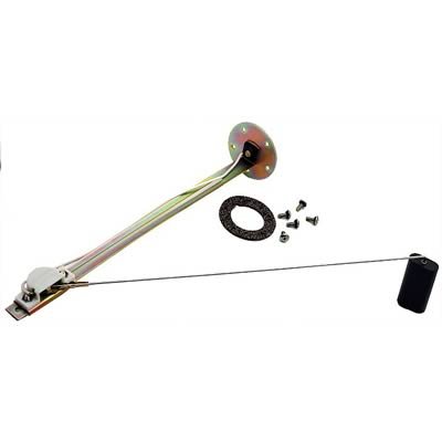 Classic Instruments Fuel Tank Sending Units SN39 Unit, Level, 75- 10 Ohm, 6 - 24 in. Adjustable Depth, Universal, Each