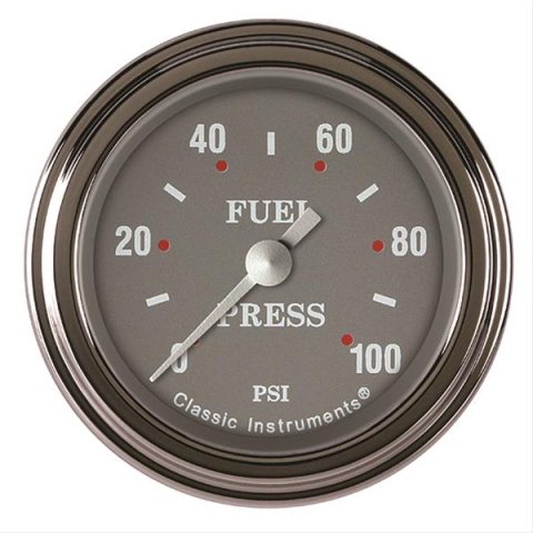 Classic Instruments SG Series Gauges SG146SLF Fuel Pressure Gauge, SERIES 2" FUEL PRES 100psi ELEC FULL SWEEP
