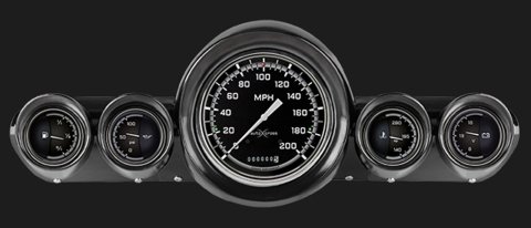 Classic Instruments Gauge Kits and Instrument Clusters CH59AXG54-LS