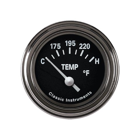 Classic Instruments Gauge Kit and Instrument Cluster Components TE26BSLF Parts